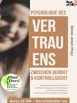 cover image of Psychologie des Vertrauens! Zwischen Verrat & Kontrollsucht